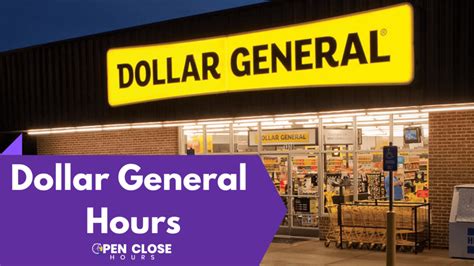 Hours dollar general store sundays - Dollar General, Family Dollar, and Dollar Tree are billion-dollar brands taking over the discount/value retail space, as the category is called, and are sweeping the country. About 75 percent of ...
